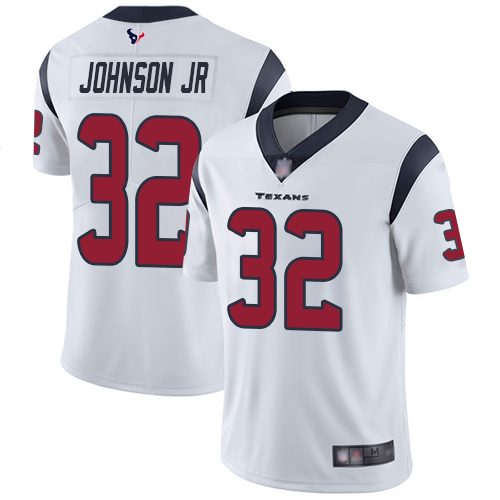 Houston Texans Limited White Men Lonnie Johnson Road Jersey NFL Football 32 Vapor Untouchable